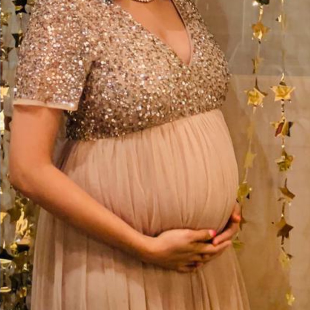 Asos baby shower dress